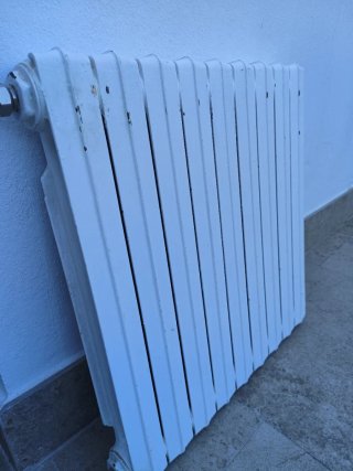 Radiador Hierro Fundido 9 Elementos Blanco