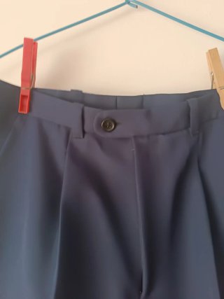 Traje chaqueta reversible/pantalon infantil vintag