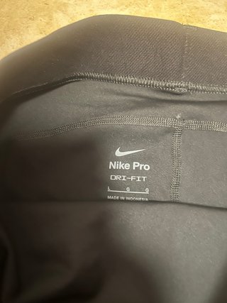 Mallas cortas Nike Pro negras