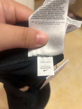 Mallas cortas Nike Pro negras