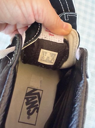 Zapatillas Vans SK8-Hi Negras y Blancas