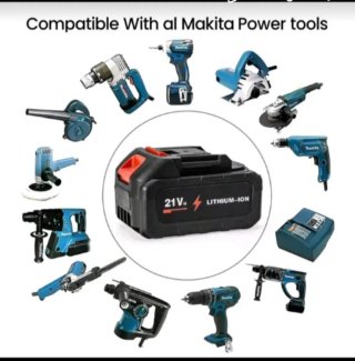 2 Baterías 21V 4000mAh + Cargador