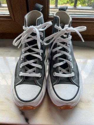 Converse Run Star Hike Plataforma Gris