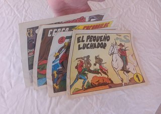 Comic x4 Apaisados Pequeño Luchador ETC.