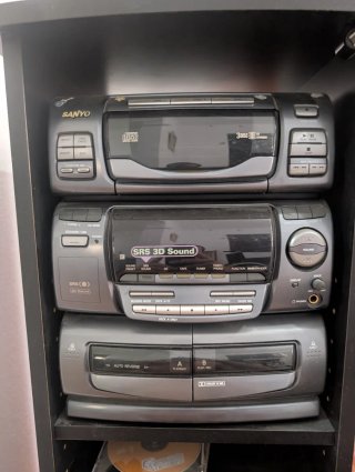 Sanyo DC-F300U - Sin altavoces, sin probar