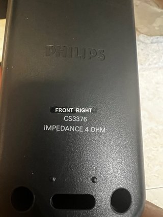 Juego Altavoces 2.1 Philips Negro