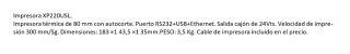 TPV Táctil ZQ-T8350 I5 + Impresora Tickets