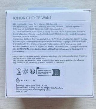 Reloj Inteligente Honor Choice Negro