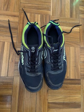 Zapatillas Padel J’hayber Azul y Verde