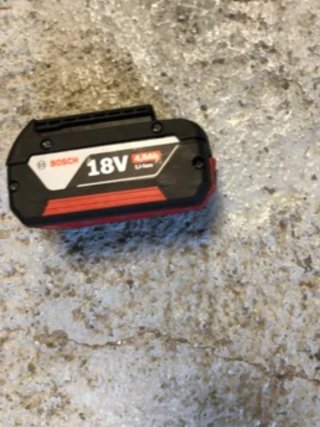 3 Baterías Bosch 18V (2Ah, 3Ah, 4Ah)