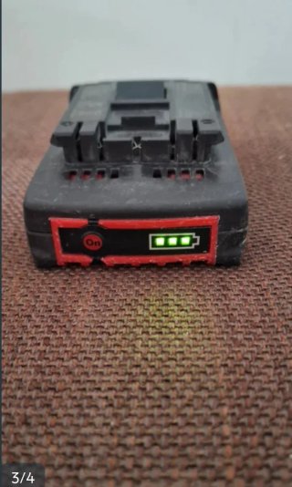 3 Baterías Bosch 18V (2Ah, 3Ah, 4Ah)