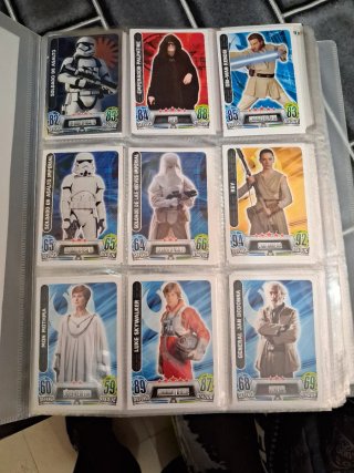 300 cromos Star Wars