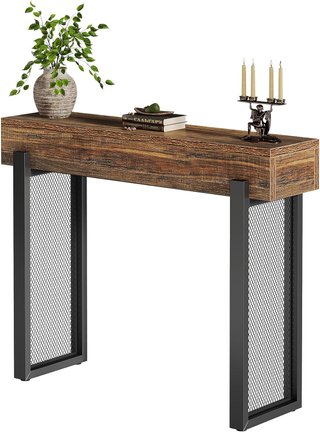 Consola mueble Tribesigns con almacenamiento