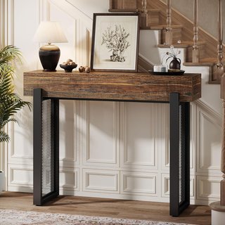 Consola mueble Tribesigns con almacenamiento