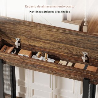 Consola mueble Tribesigns con almacenamiento
