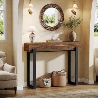 Consola mueble Tribesigns con almacenamiento