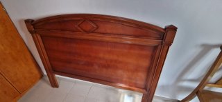 Cabecero de madera para dormitorio