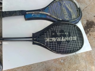 2 Raquetas de Tenis Slazenger y Suntrack