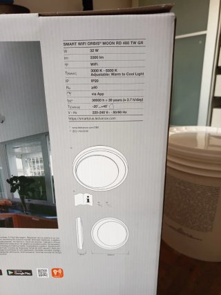 Lampada LEDVANCE Orbis Moon 480mm