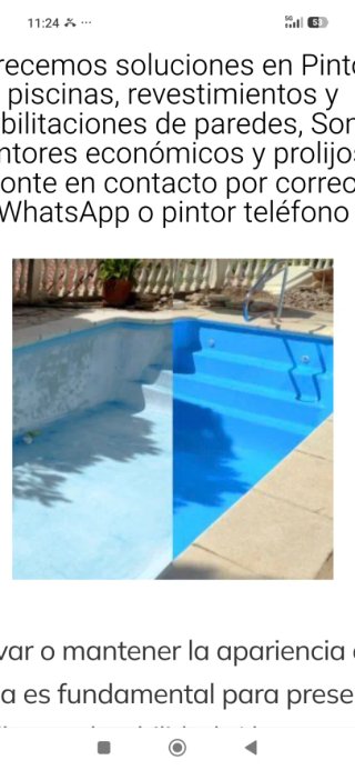 Pintura Piscinas Barpimo Prestige Azul Intenso