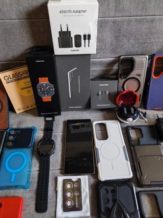 Samsung S25 Ultra + Buds 4 Pro + Reloj Ultra