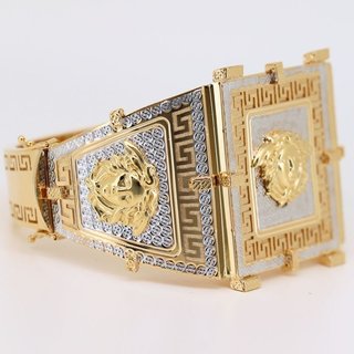 BRAZALETE MEDUSA BICOLOR.