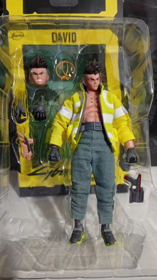 Figura Cyberpunk David Jada Toys Edgerunners