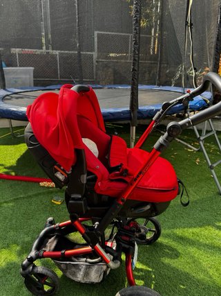 Carrito Bebé Jane Epic Matrix 2 Rojo