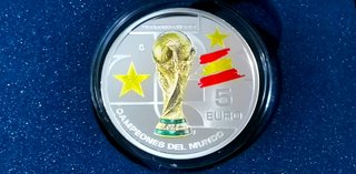 España Moneda Mundial 2026 Campeones  del mundo .