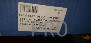 elevalunas volkswagen polo mk3 derecha nueva