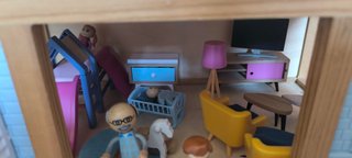 Casita de madera para jugar