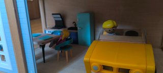 Casita de madera para jugar