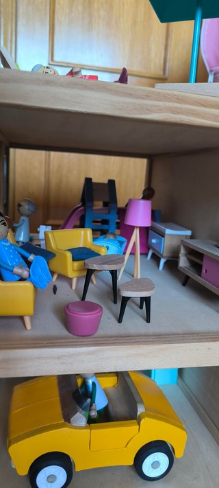 Casita de madera para jugar