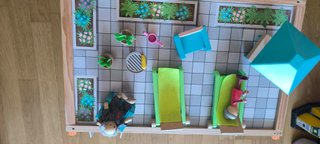 Casita de madera para jugar