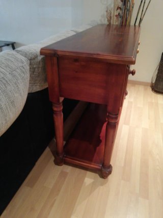 Mueble de entrada de madera