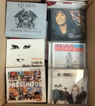 Lote CDs Varios Artistas Películas varias