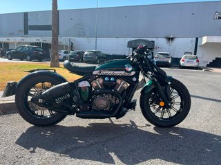 Benda Napoleon 250 - Moto Custom Verde/Negra