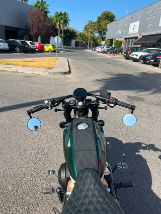 Benda Napoleon 250 - Moto Custom Verde/Negra