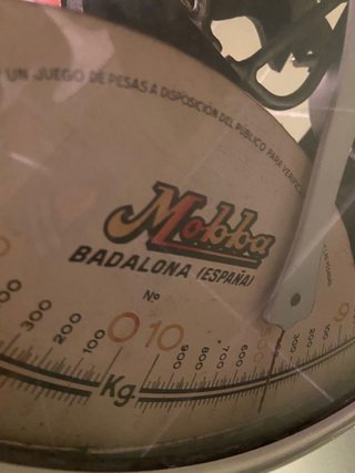 Báscula antigua Mobba 10 kg