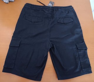Pantalón corto cargo azul talla L hombre