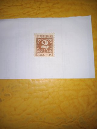 Sello Estado Español 2 cts Correos