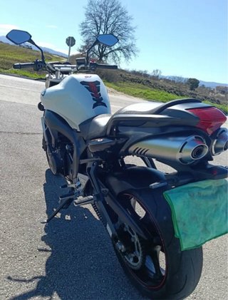 Yamaha FZ6N Blanca