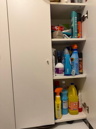Mueble para lavadora y colada