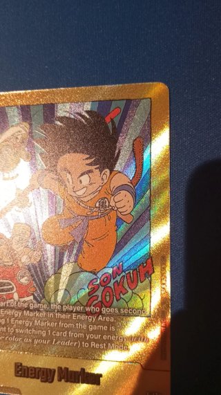 Carta Son Goku Energy Marker Fusion World SB01