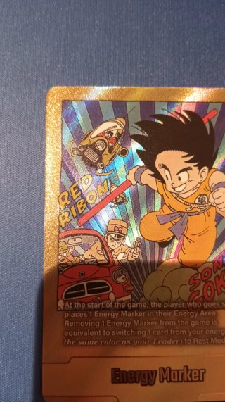 Carta Son Goku Energy Marker Fusion World SB01