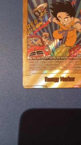 Carta Son Goku Energy Marker Fusion World SB01
