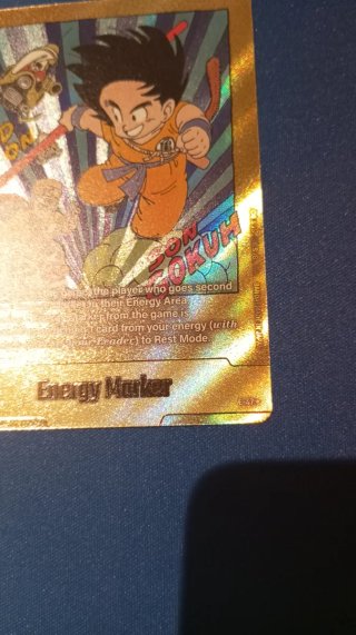 Carta Son Goku Energy Marker Fusion World SB01