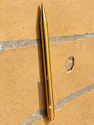 Lapicero Cartier Dorado Vintage Coleccionista