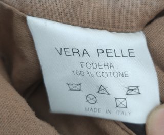 Gilet CMJ California Motor Jacket vera pelle M