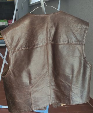 Gilet CMJ California Motor Jacket vera pelle M